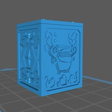saint seiya acuario box Spiel keychain 3d print model - Mito3D