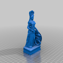 Santo seiya atenea paño estatua 3d print model - Mito3D