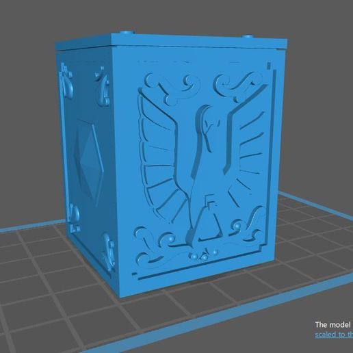 saint seiya cisne kutusu oyun 3D print model - Mito3D