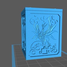 saint seiya fenix divina box game 3d print model - Mito3D