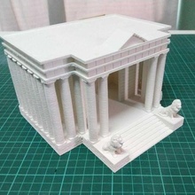 Saint seiya Leo temple 3d impression modèle architecture messieurs zodiaque tempérer 3d print model - Mito3D