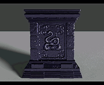 Santo seiya pedestal paño hidra 3d print model - Mito3D