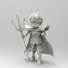 aziz Seiya binici Poseidon Sanat oyuncak 3d print model - Mito3D