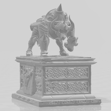 Santo seiya tauro pedestal 3d print model - Mito3D