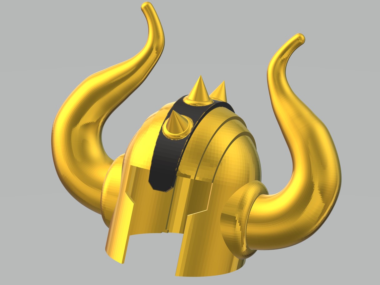 saint seiya taurus helmet cosplay zodiac knights golden saints 3D print model - Mito3D