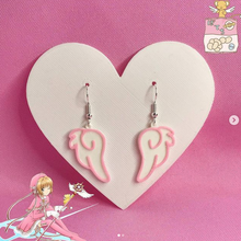 sakura card captor earrings jewelry anime 3d print model - Mito3D