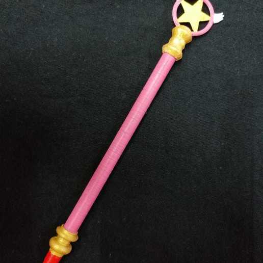 sakura card captor baguette magique étoile de plume gadget stylet la 3D print model - Mito3D