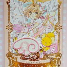 Sakura Karte Fänger Flügel Schlüsselbund Mode Schlüssel Ring Anime Klemme 3d print model - Mito3D