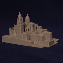 salamanca Katedrali mimarlık kilise İspanya Avrupa bina yapısı sanat Romen Romanesk Gotik dünya 3d print model - Mito3D