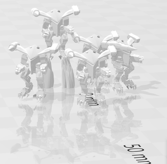 Salamander Schlacht Rüstung Spiel Battletech verhexen Base Clan Tischplatte 3d print model - Mito3D