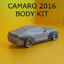 satış Chevrolet Camaro 2016 vücut takım 19sept 04 geniş gövde tekerlekler jant özel 3d print model - Mito3D