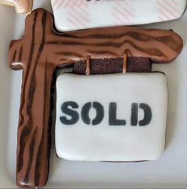 sale sold sign cookie cutter 3d print model - Mito3D