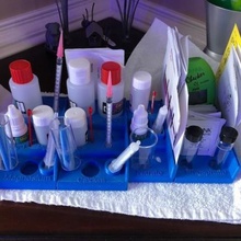 salifert calcium test kit tray various aquarium reef 3d print model - Mito3D