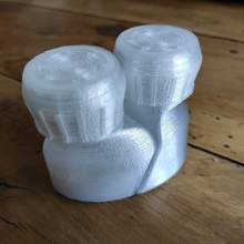 salt & pepper mill sets home grinder 3d print model - Mito3D