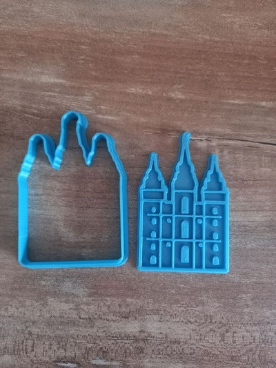 salz stadt tempel cutter marker utah see schneiden stempel 3d print model - Mito3D