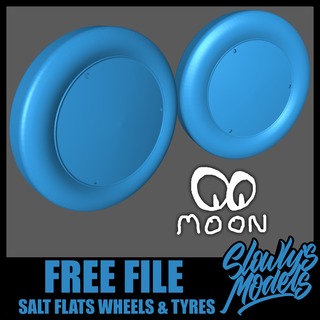 salt flats wheels & tyres 1 24 25 scale aoshima revell amt ertl fujimi hasegawa wheel rims toyota 4age 3d print model - Mito3D