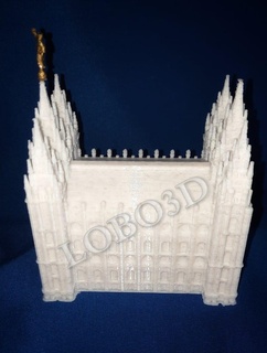 salt lake city lds temple mormon 3d print model - Mito3D