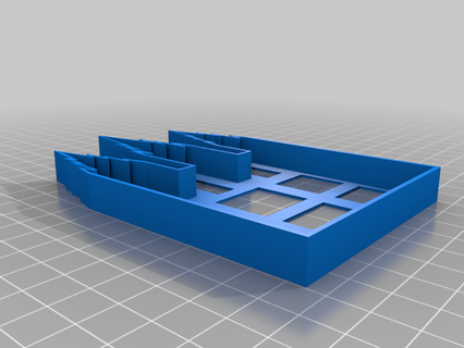 salt lake temple cookie cutter front veiw 3d printing 3d print model - Mito3D