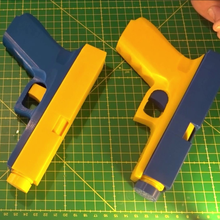 salt pepper gun gadget 3d print model - Mito3D