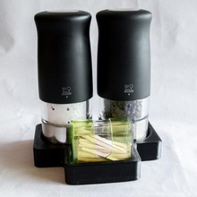 salt pepper mill stand home kitchendining 3d print model - Mito3D