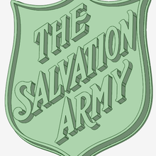 salvation army cookie cutter 3d print model - Mito3D