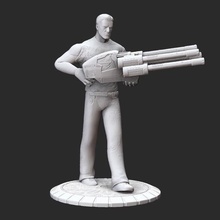 sam laser hd 3d model stl file print game encounter miniature figure statue enemy 3d print model - Mito3D