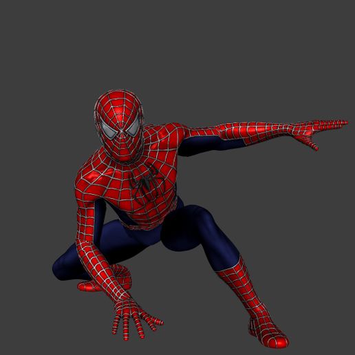 sam raimi's spider-man 3d print spiderman spidey marvel sony spider-verse spider super hero mcu venom 3D print model - Mito3D