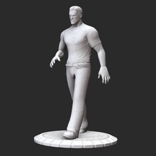 sam stone hd 3d model stl file print game encounter miniature figure statue enemy 3d print model - Mito3D