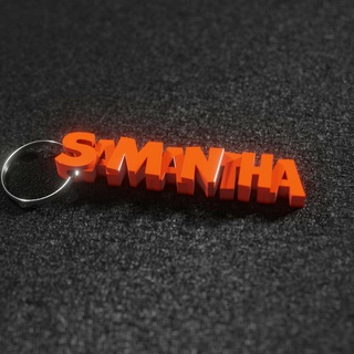 Samantha porte clés 3d print model - Mito3D