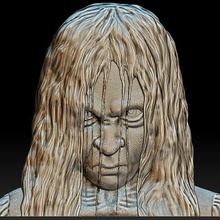 samara halka yardım 3d model bas sanat heykel rahatlama kabartma basrelief yüzük 3d print model - Mito3D