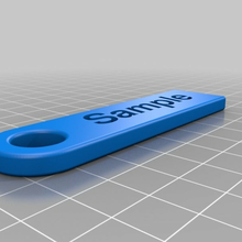 sample 2 customized accessories 3d print model - Mito3D