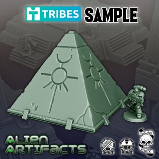échantillon tribus mai 2023 table dispersion terrain sci wargaming jeu guerre 3d print model - Mito3D