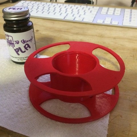 Beispiel-Wickler tool 3d Drucker Zubehör spool-mount Proben filament spool holder 3D print model - Mito3D