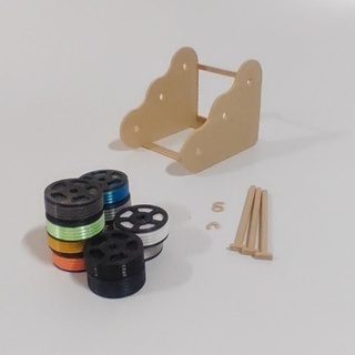 Sampler Filamente Stichprobe Spule Philameto Aussteller 3d print model - Mito3D