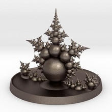 samsara lampadina art la frattale per matematica 3d print model - Mito3D