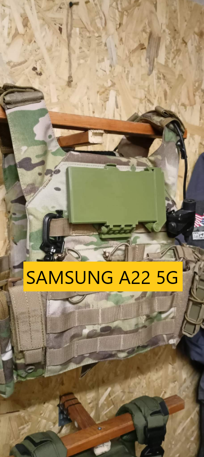 samsung a22 5g armure assiette transporteur téléphone monter molle s20 Remarque paintball airsoft pistolet militaire iphone xiaomi s22 ultra mastodonte Cas gaine 13 3D print model - Mito3D