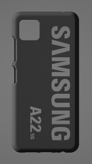 samsung a22 5g case cover carcass samsumg 3d print model - Mito3D