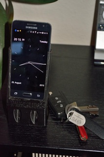 samsung a3 ficar pé Móvel phone smartpone tábua 3d print model - Mito3D