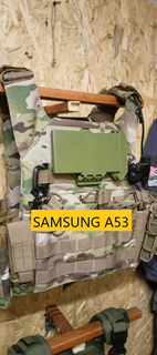 samsung a53 armor plate carrier phone mount molle s20 s21 note paintball airsoft gun military iphone xiaomi s22 ultra juggernaut case 13 3d print model - Mito3D
