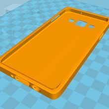 samsung galaxy a3 de la cubierta gadget shell portable teléfono 3d print model - Mito3D