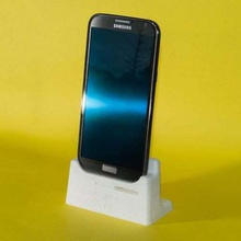 samsung galaxy note 2 stand gadget mobile phone dock 3d print model - Mito3D