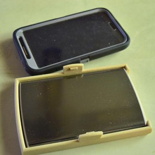 samsung galaxy note 2blackweb Batterie Halter otterbox Fall gadget - Zubehör tragen Elektronik Telefon 3d print model - Mito3D