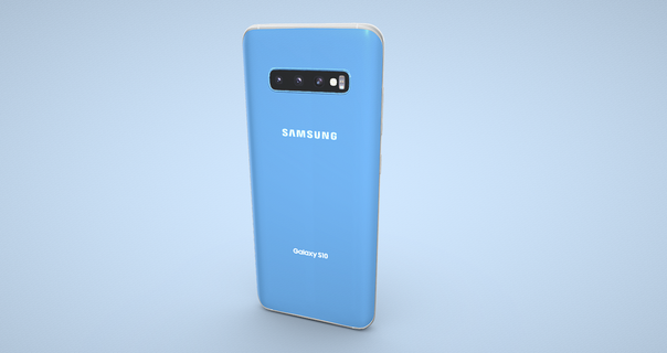 Samsung galassia s10 mobile Telefono 3d print model - Mito3D