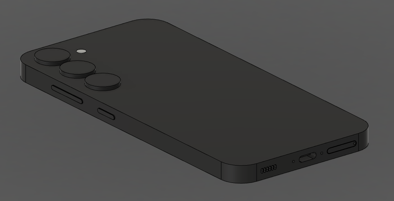 samsung gökada s23 gadget telefon akıllı 23 model 3d print model - Mito3D