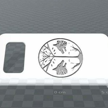 samsung galaxy s6 edge case destiny wolf game smartphone 3d_printing 3d print model - Mito3D