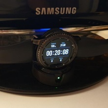 samsung gear s3 watch charger stand smartwatch 3d print model - Mito3D