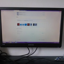 monitor samsung 2494lw a casa office 3d print model - Mito3D