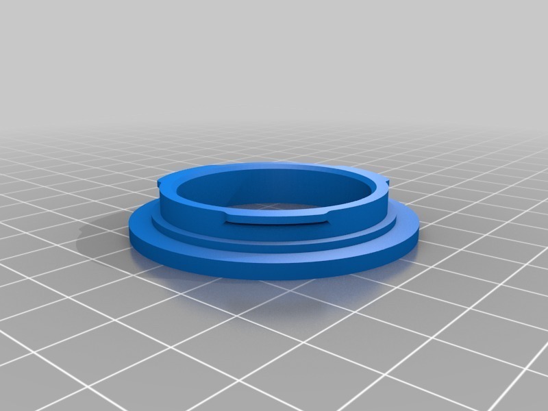 samsung nx bayonet 52mm 405mm retro adapter camera lens nx2000 retroadapter 3D print model - Mito3D