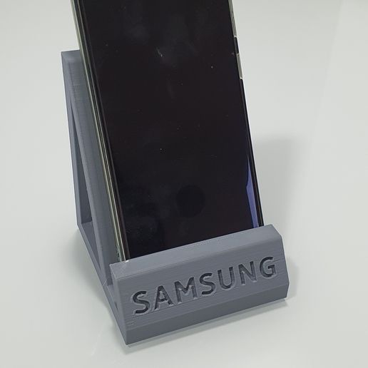 samsung phone holder samusng phoneholder 3D print model - Mito3D