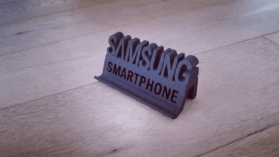 Samsung Telefon Halter Unterstützung Stand Ausrüstung nett Tablette Spaß s10 s20 s21 s22 3d print model - Mito3D